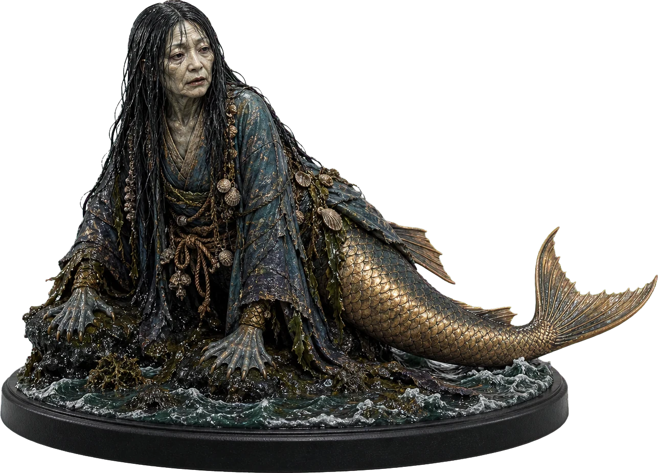 人魚の立ち絵