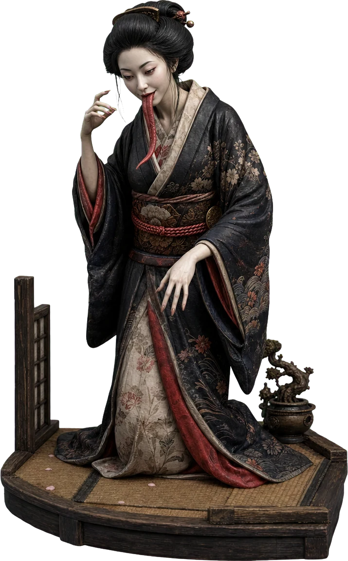 嘗女の立ち絵