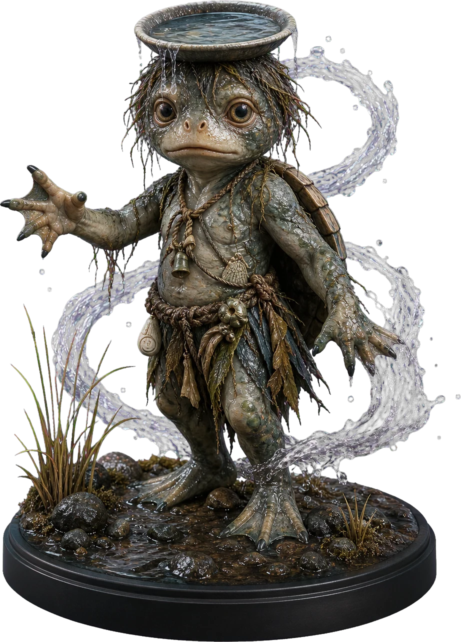 水虎様と水神様 figure art