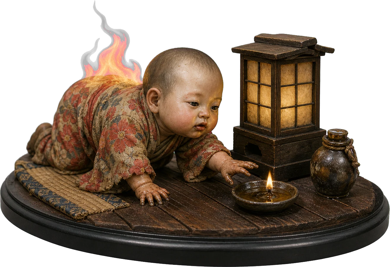 油赤子 figure art