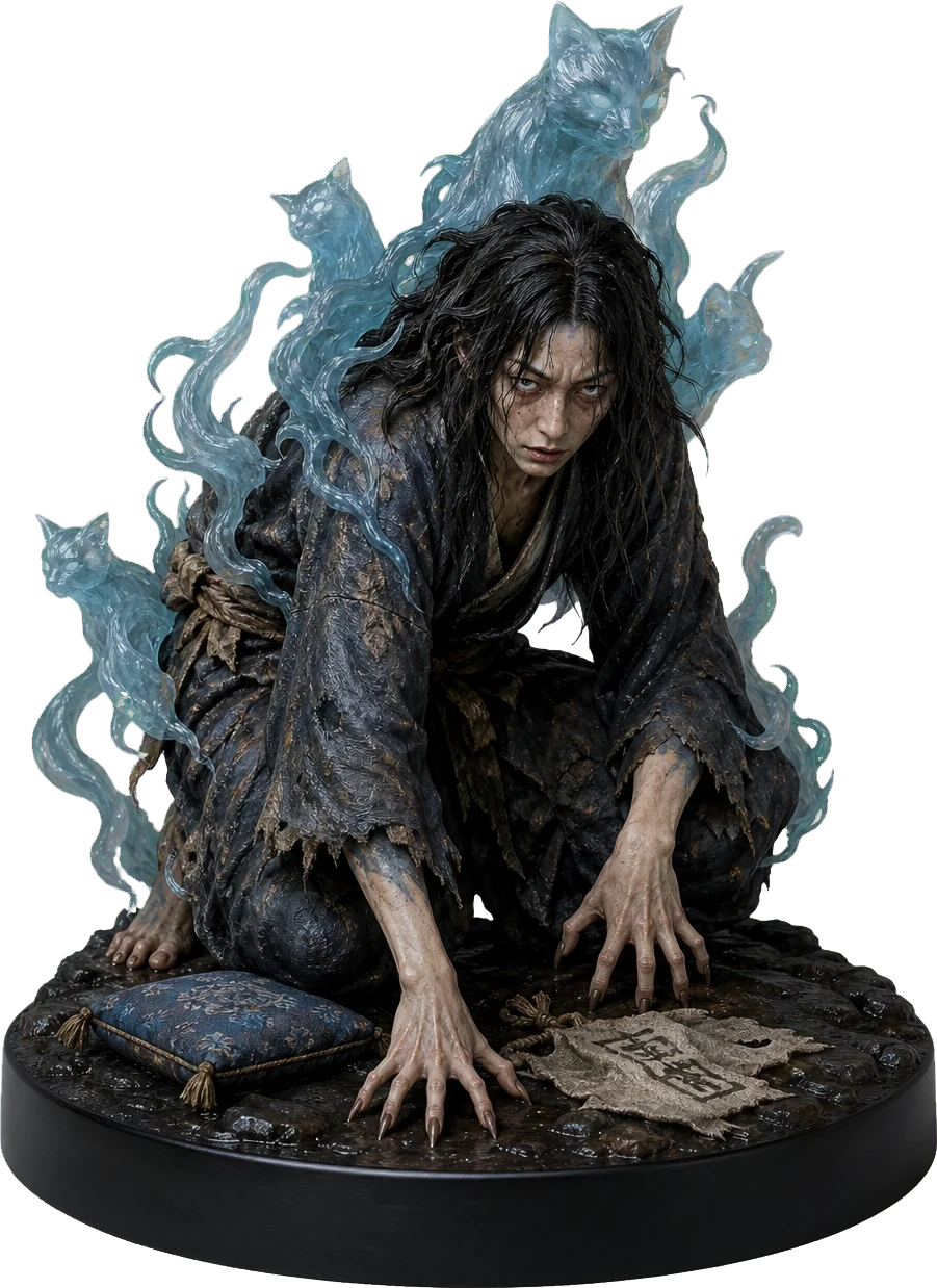 猫憑き figure art