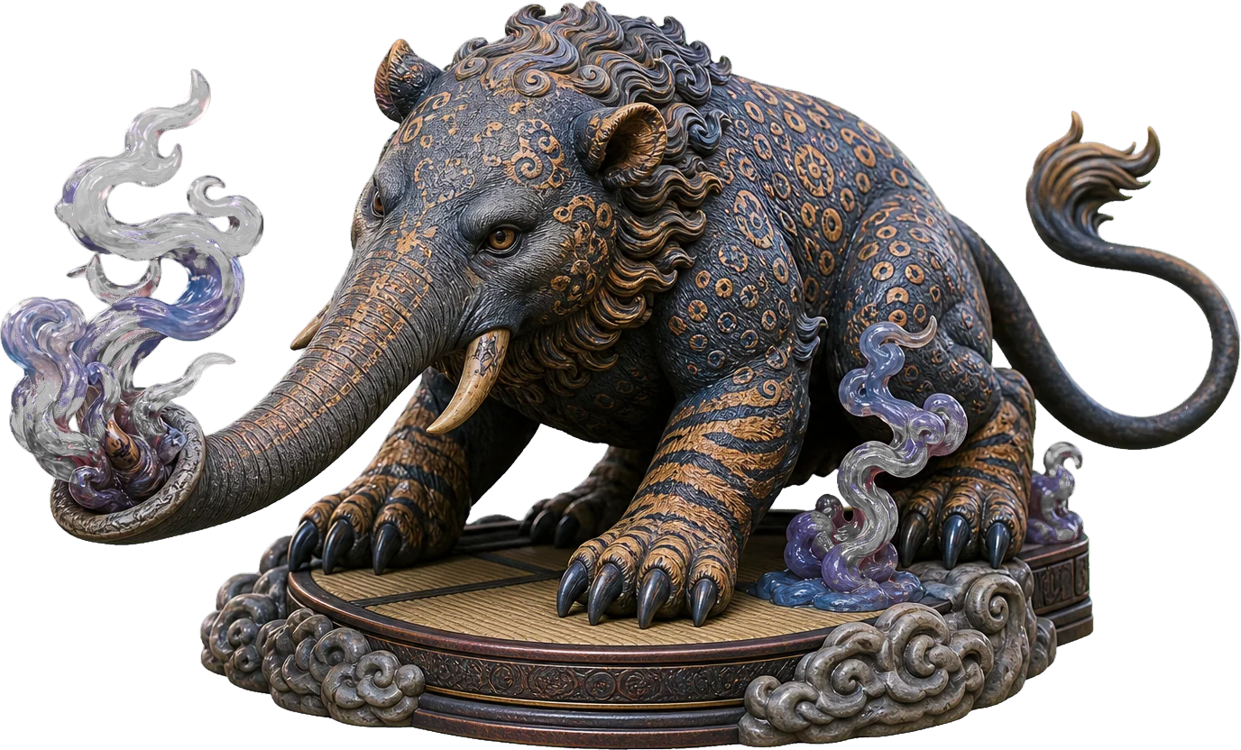 獏（ばく）の立ち絵